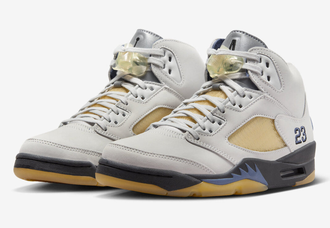Air Jordan 5,WMNS,FZ5758-004,A  官图首次曝光！年底 AMM x AJ 细节这么多！