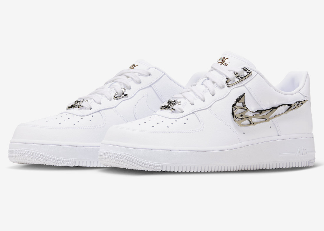 FV3616-101,Air Force 1,AF1,Nik  这个「熔化金属钩子」的 AF1 也太帅了吧！