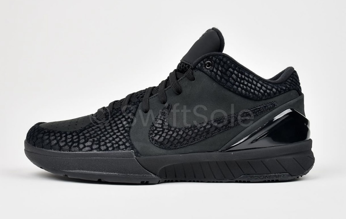 Nike Kobe 4 Protrom,Black Mamb  「黑曼巴」Kobe 4 最新实物曝光！细节全看清！
