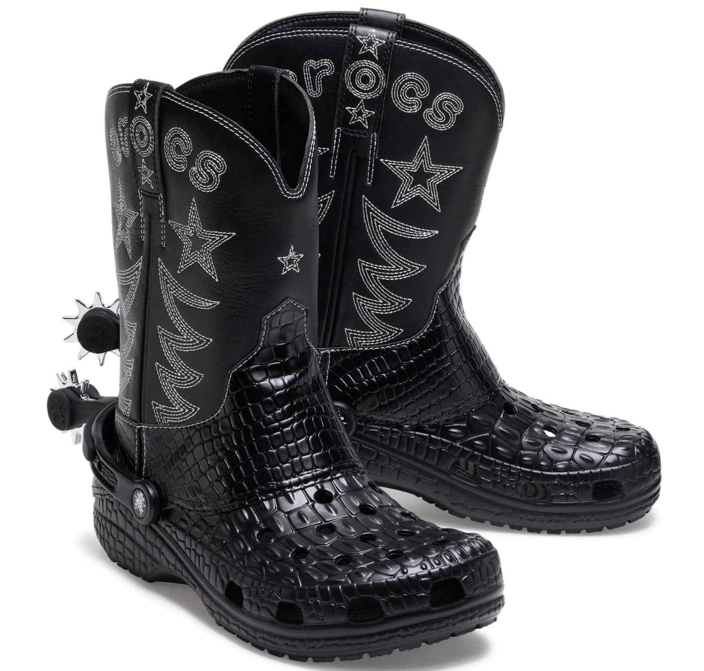 Crocs Classic Cowboy Boot,2086  从没见过的新鞋型！Crocs 开始整活了！？