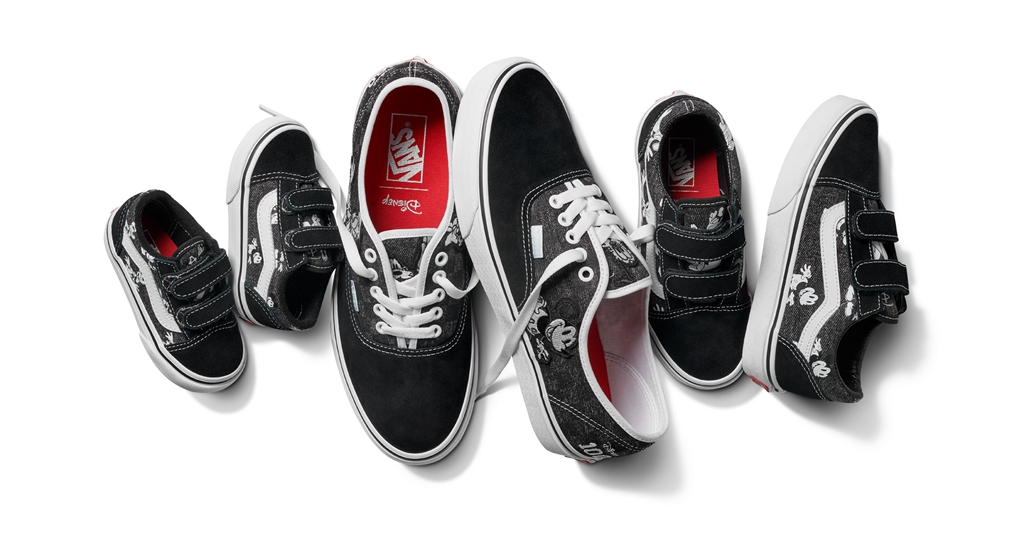 迪士尼,Vans,米老鼠  Vans x 迪士尼 100 周年联名发布！国内现已发售！