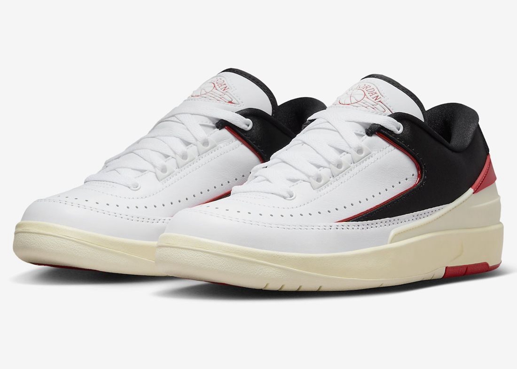 Air Jordan 2 Low,Chicago Twist  又一双「芝加哥 AJ」曝光！发售日期有了！
