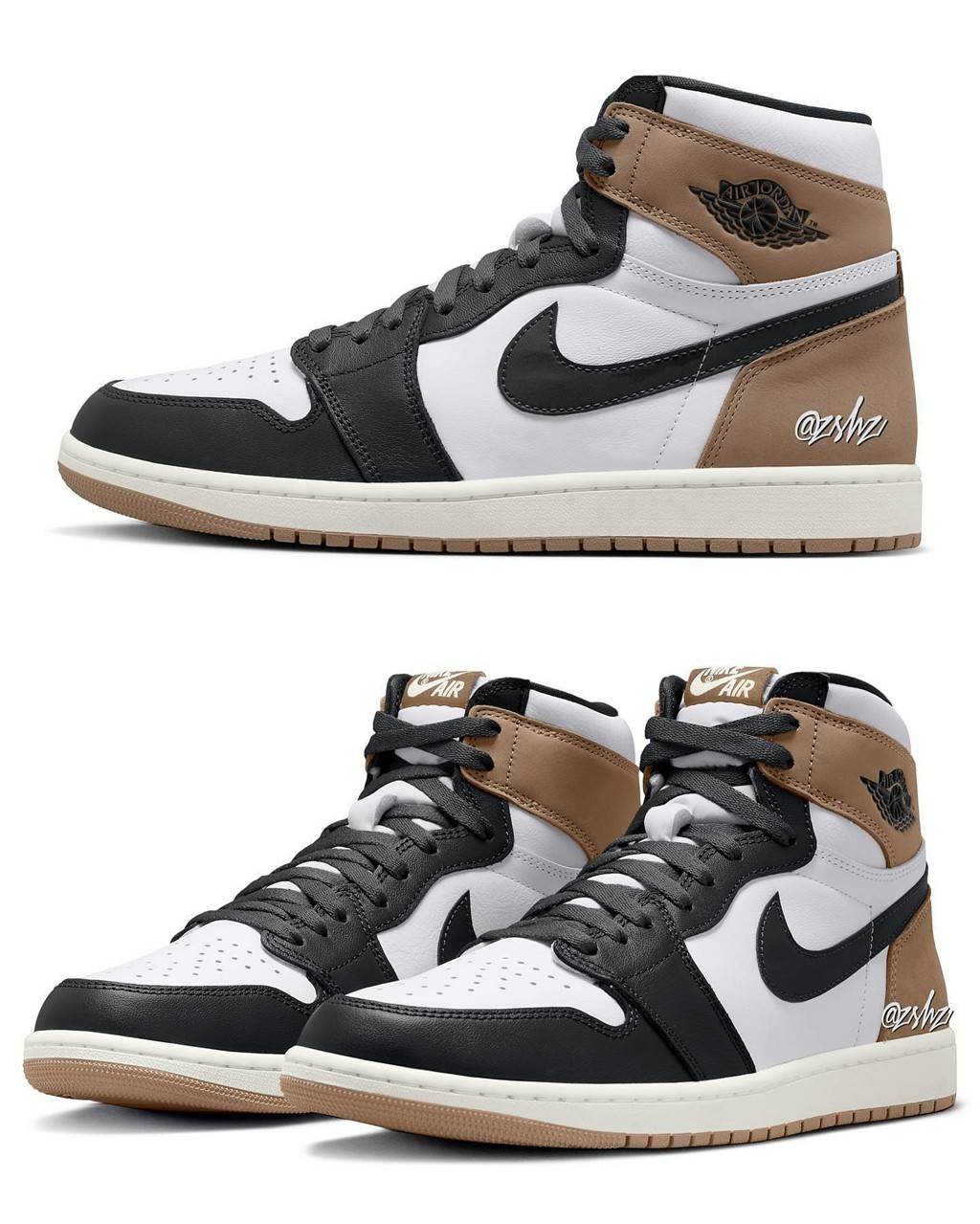 Air Jordan 1,,Latte  「拿铁」AJ1 曝光！明年登场！