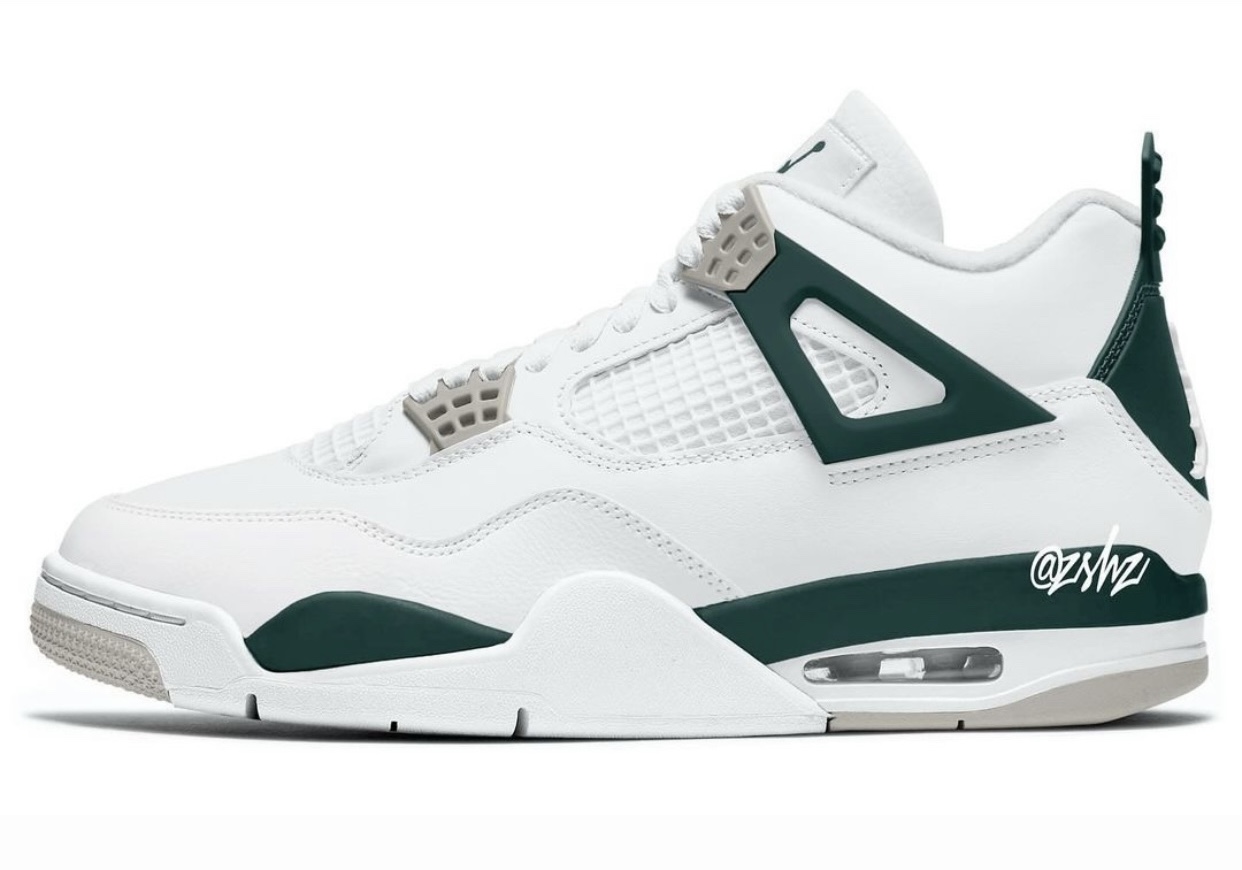 Air Jordan 4,Oxidized Green,FQ  新配色首次亮相！这双 AJ4 你打几分？