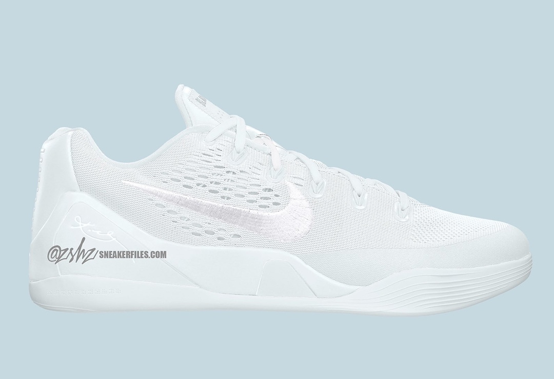 Nike Kobe 9 Protro,Halo,  「纯白」科比 9 Protro 即将复刻！精英版回归！