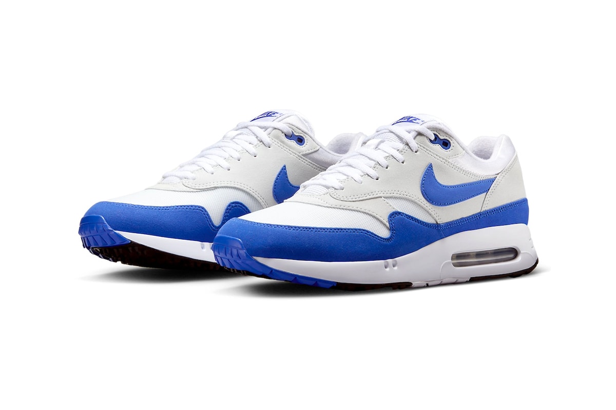 Nike,Air Max 1 '86 OG Golf,Roy  复古造型超百搭！「皇家蓝」Air Max 1 官图曝光！