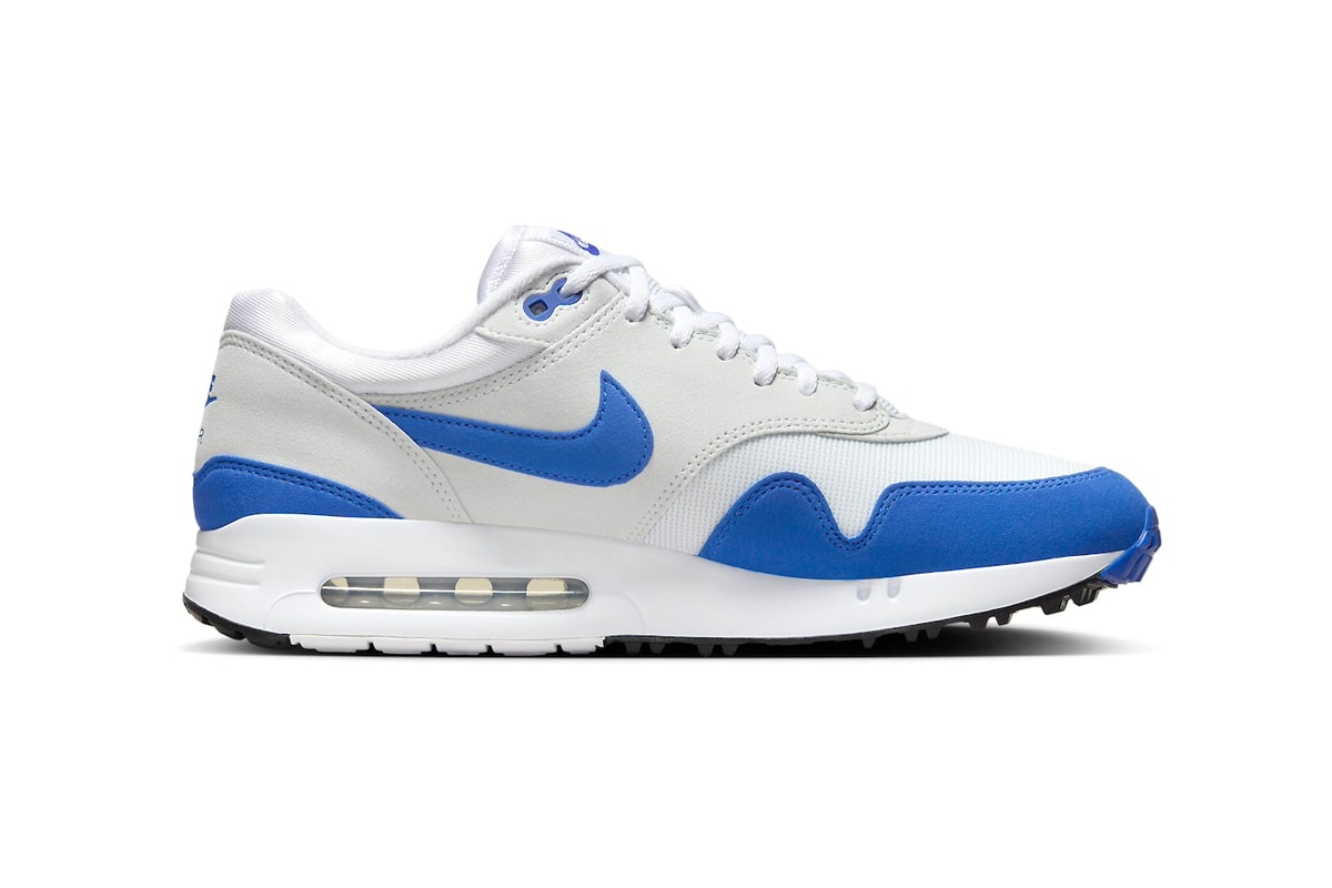 Nike,Air Max 1 '86 OG Golf,Roy  复古造型超百搭！「皇家蓝」Air Max 1 官图曝光！