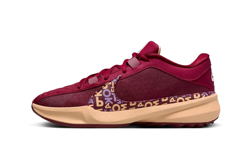 Nike Zoom Freak 5,Alpha Bet  自己玩自己的梗！Zoom Freak 5 “字母哥” 官图曝光！