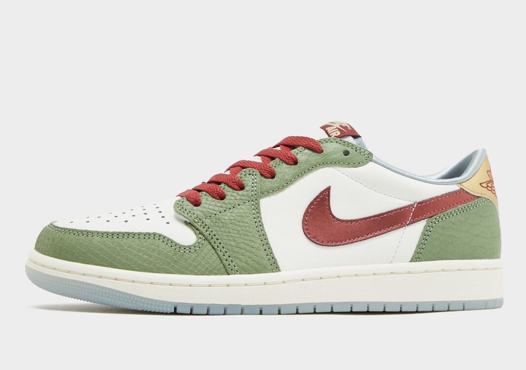 Air Jordan 1 Low OG,Year of th  「龙年」AJ1 最新实物曝光！日期确定！