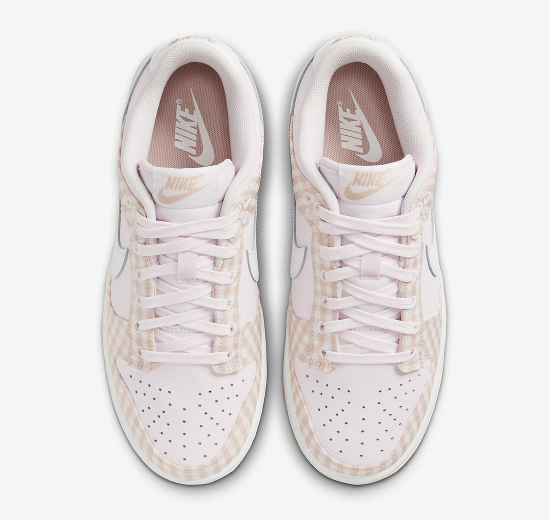 Nike,Dunk Low,WMNS,Pink Gingha  少女心爆棚！全新配色 Nike Dunk Low 悄悄登场！
