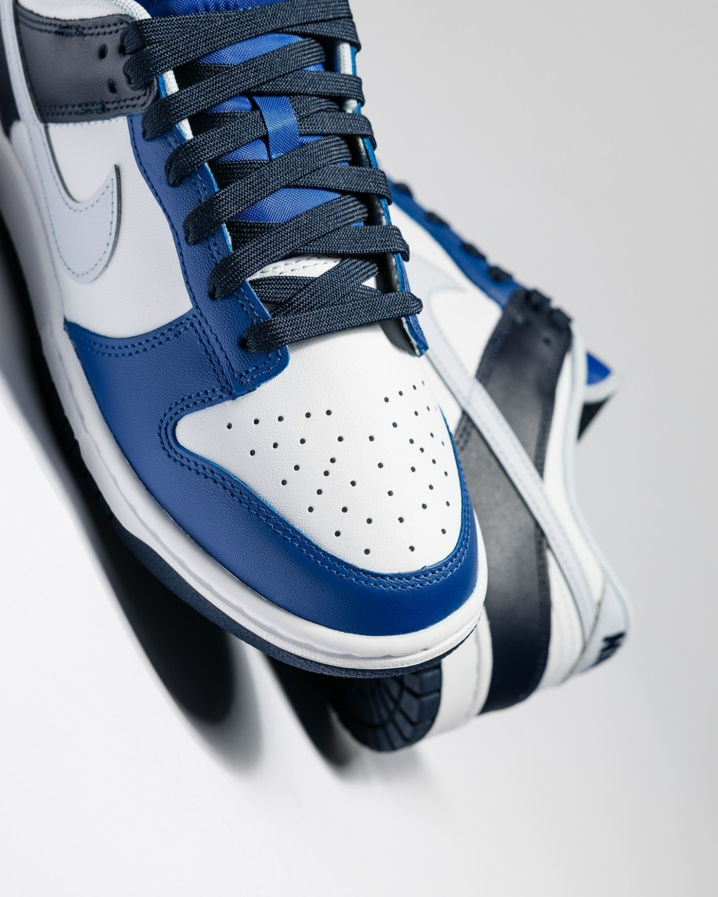 Nike,Dunk Low,Football Grey  「海军蓝」Dunk 最新实物！这颜值你打几分？