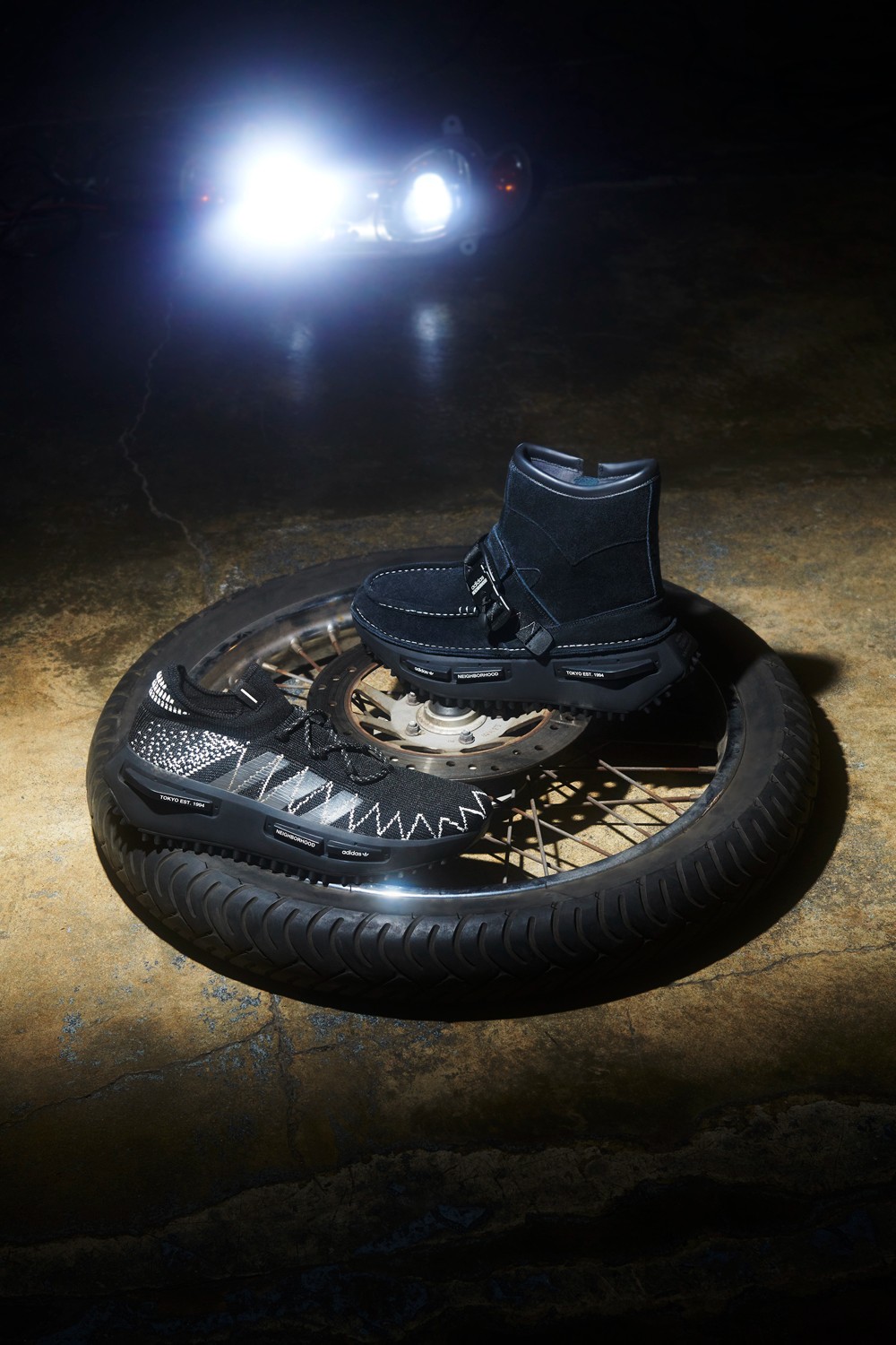 NEIGHBORHOOD,adidas Originals,  NBHD x 三叶草联名又来了！「黑武士」设计有点帅！