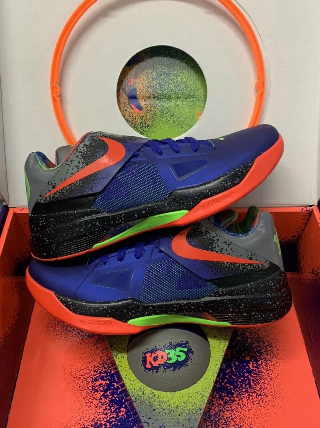 Nike,KD4,Nerf  市价 1W5！超稀有 KD4 确认复刻！