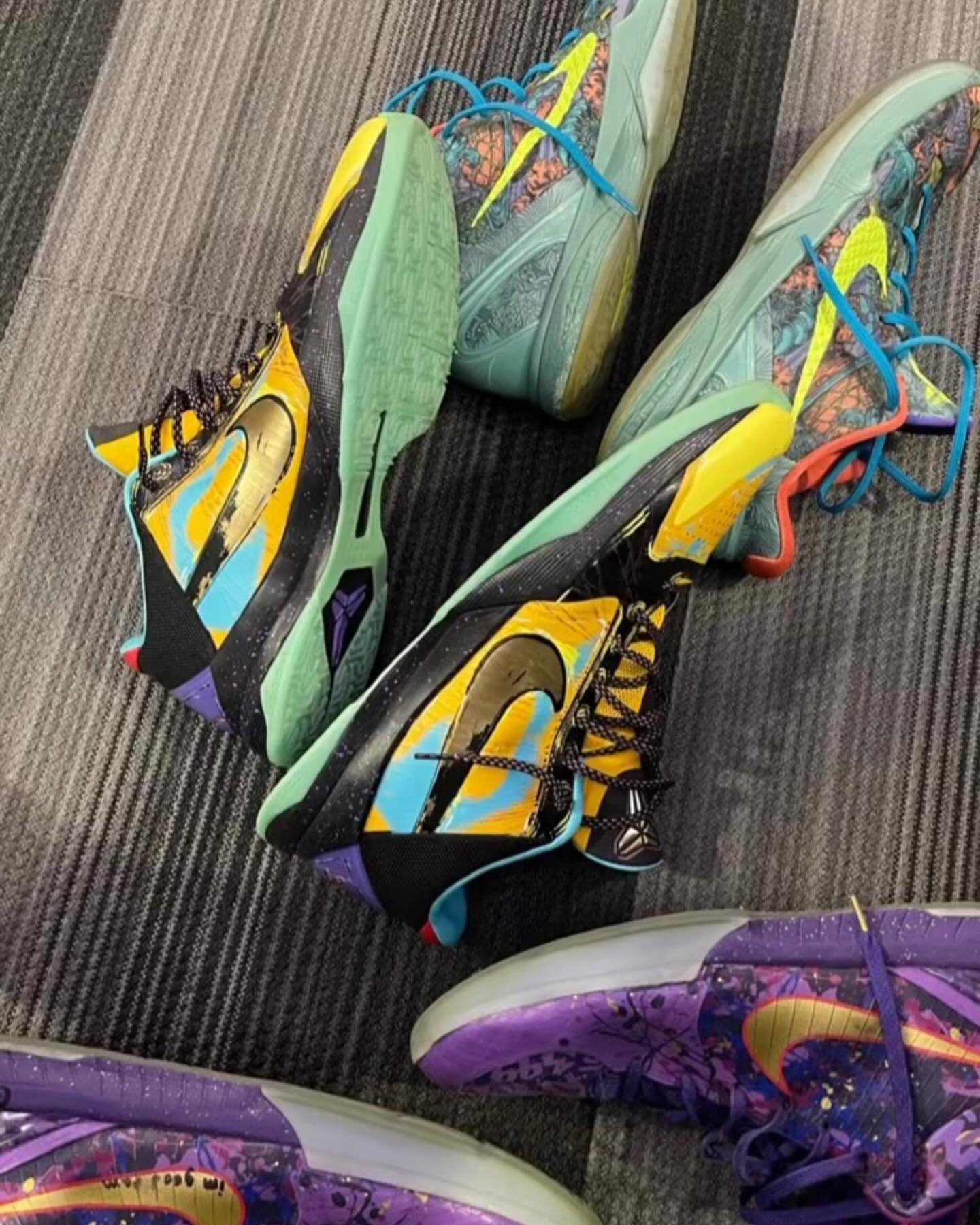 Nike,Kobe  奥尼尔儿子晒 Kobe 8 新配色！你打几分？