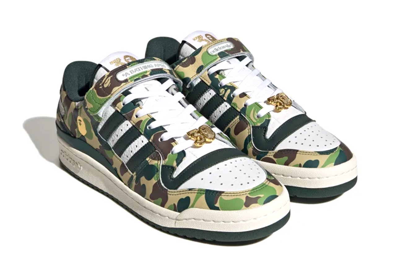 30th Anniversary,Stan Smith,ad  小白鞋天花板！「BAPE x 三叶草」新联名曝光！