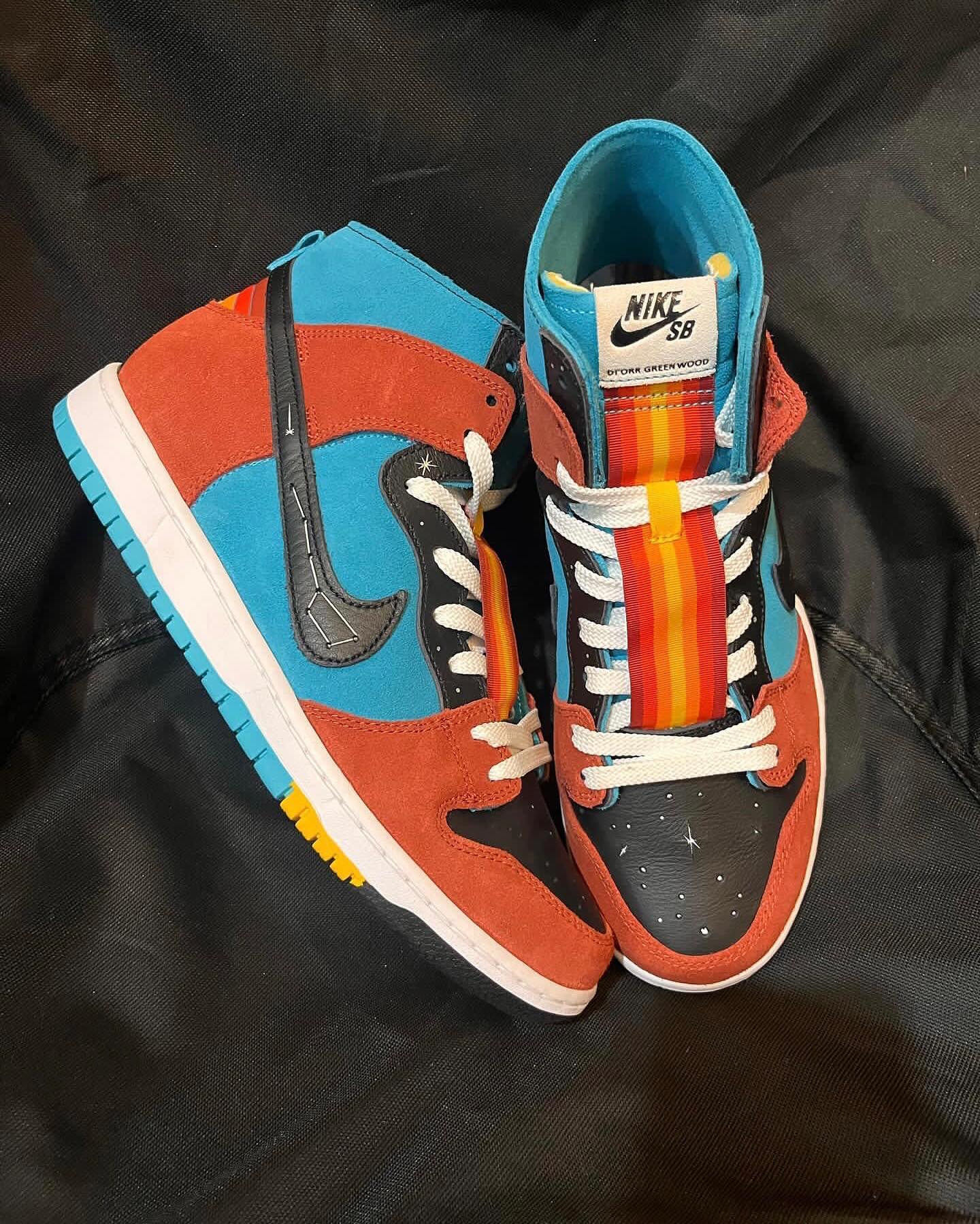 Di'Orr Greenwood,Nike SB  Dunk  Nike Dunk 新联名实物！颜值你打几分？
