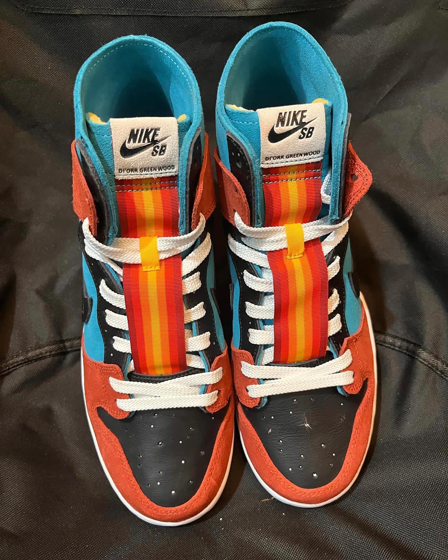 Di'Orr Greenwood,Nike SB  Dunk  Nike Dunk 新联名实物！颜值你打几分？