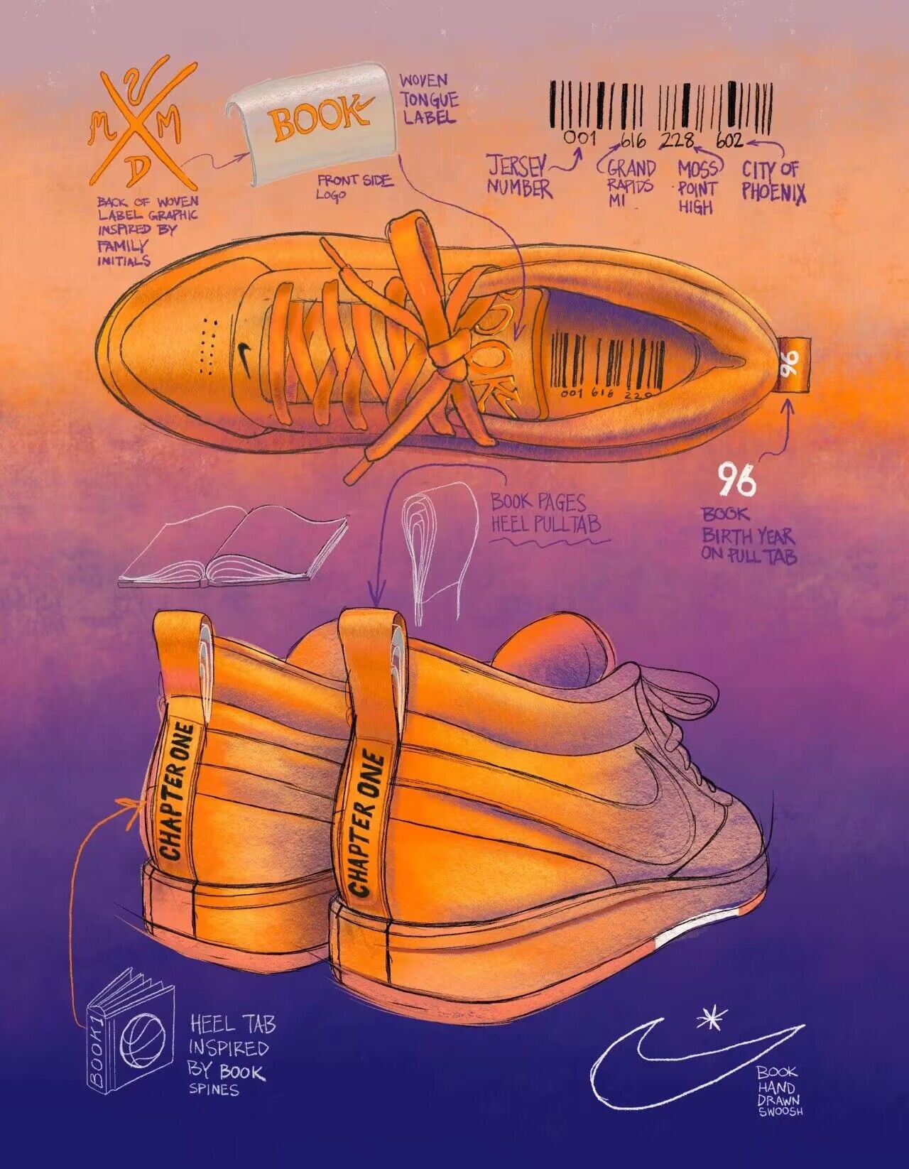 Nike,BOOK 1,布克  新配色陆续曝光！布克上脚全新 Nike Book 1！