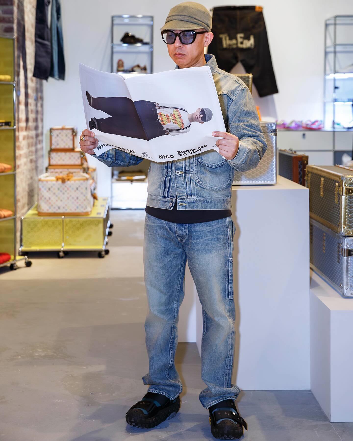 NIGO,Cactus Plant Flea Market,  NIGO 又穿了双 Nike 鞋！居然是这双...