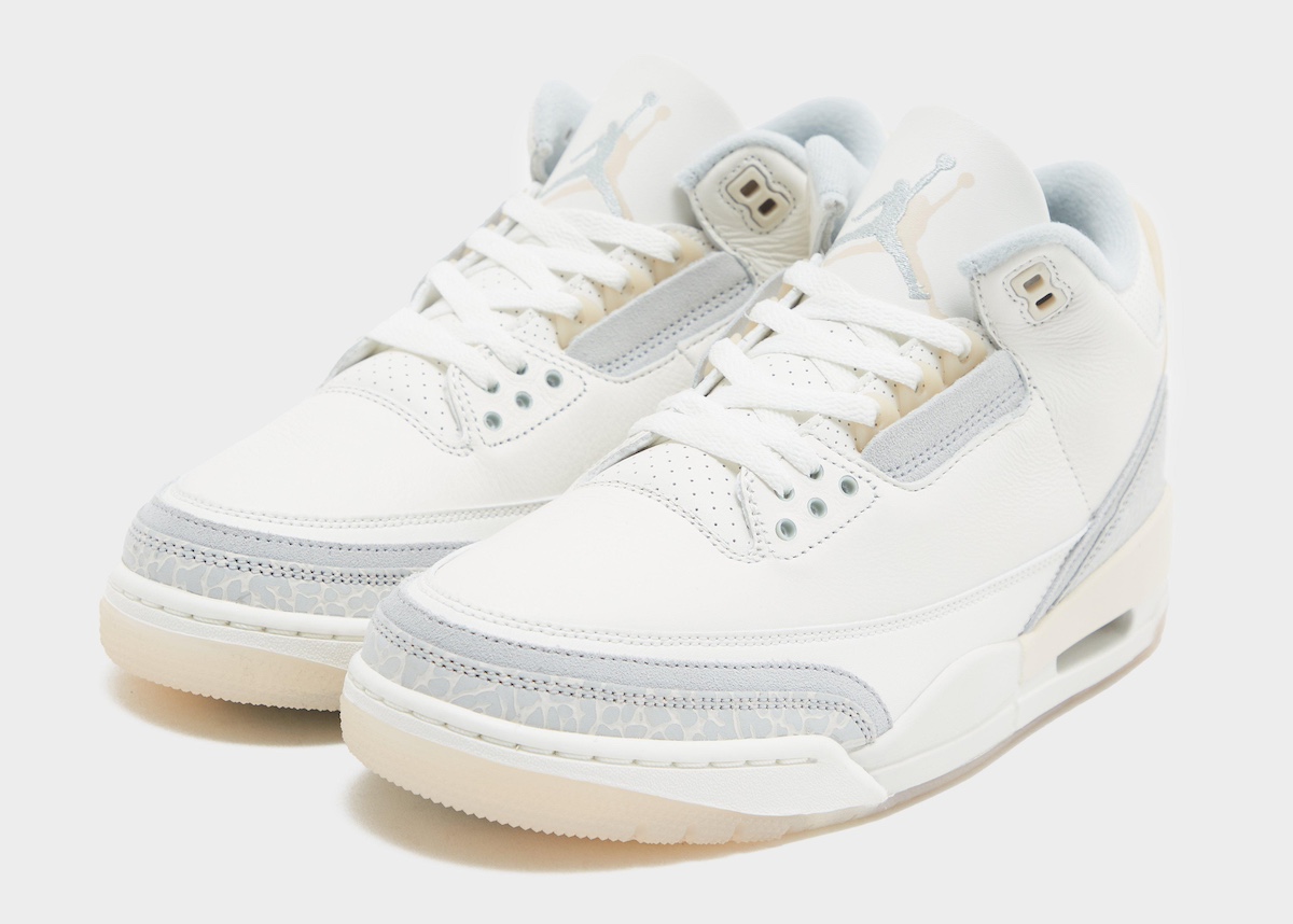 AJ3,Air Jordan 3 Craft,Ivory,F  颜值越看越香！AMM x AJ3 新平替实物曝光！