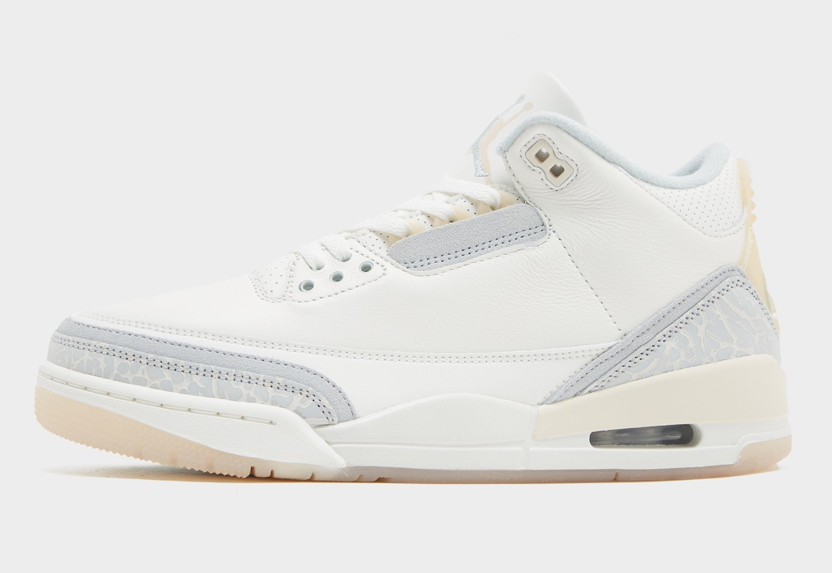 AJ3,Air Jordan 3 Craft,Ivory,F  颜值越看越香！AMM x AJ3 新平替实物曝光！