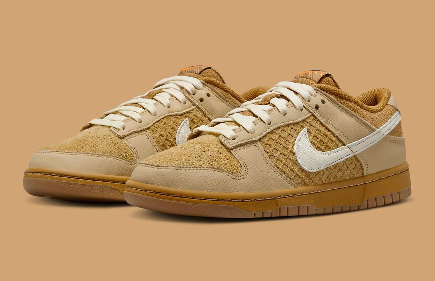 Nike Dunk Low,Waffle  「华夫饼」Nike Dunk Low 实物曝光！你打几分？