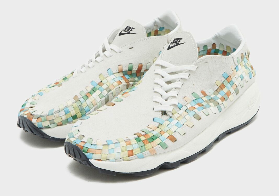 Nike,Air Footscape Woven,Rainb  「白彩虹」Woven 再曝新实物！日期确定！