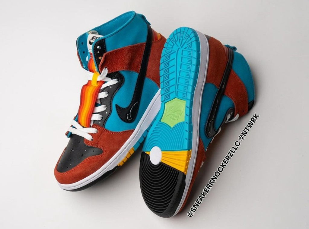 Di'orr Greenwood,Nike,SB Dunk  「北斗星联名」Dunk SB 最新实物！细节都能看清了！
