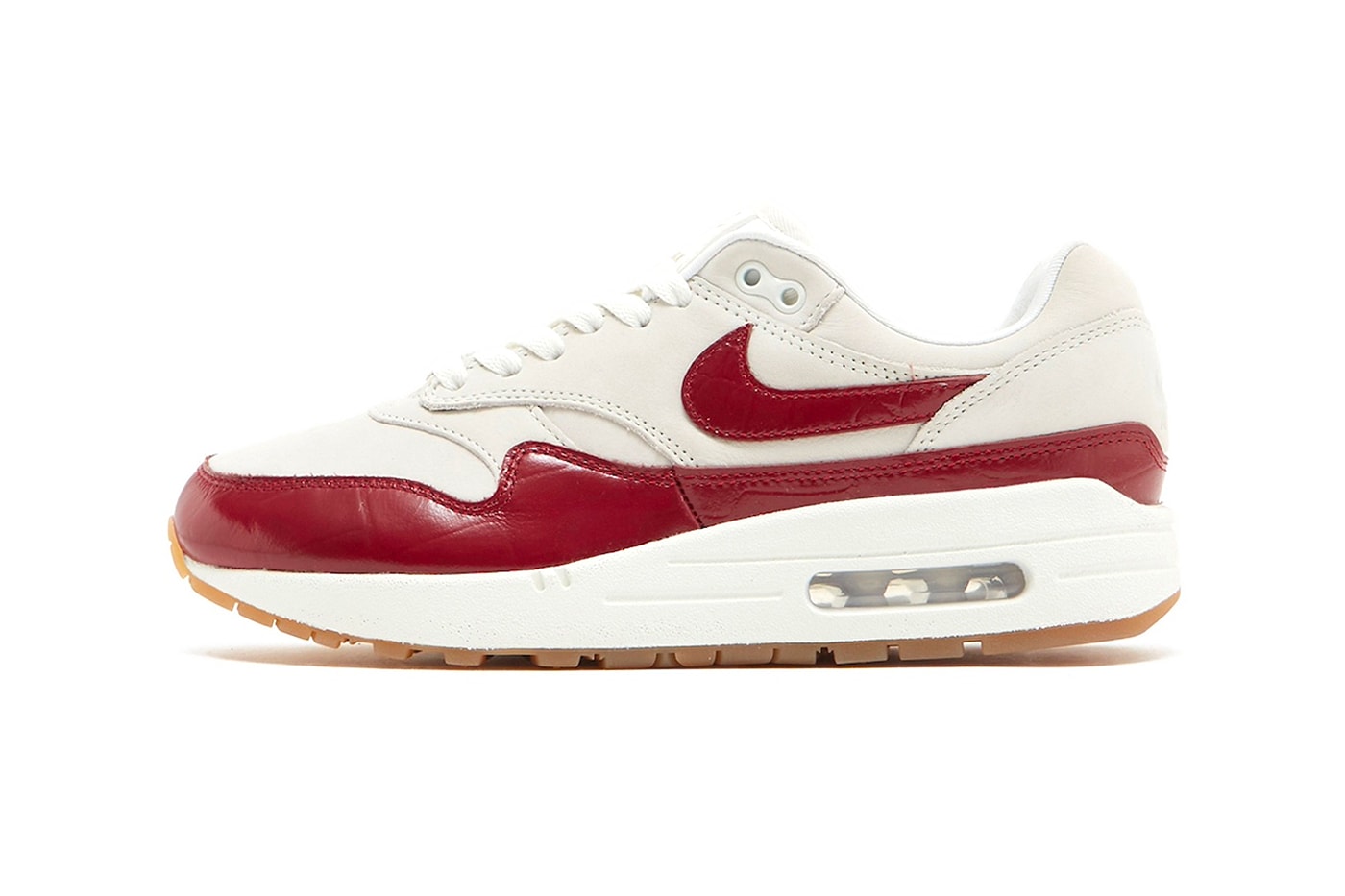 Nike Air Max 1,LX,Team Red  质感堪比联名！全新 Nike Air Max 1 曝光！