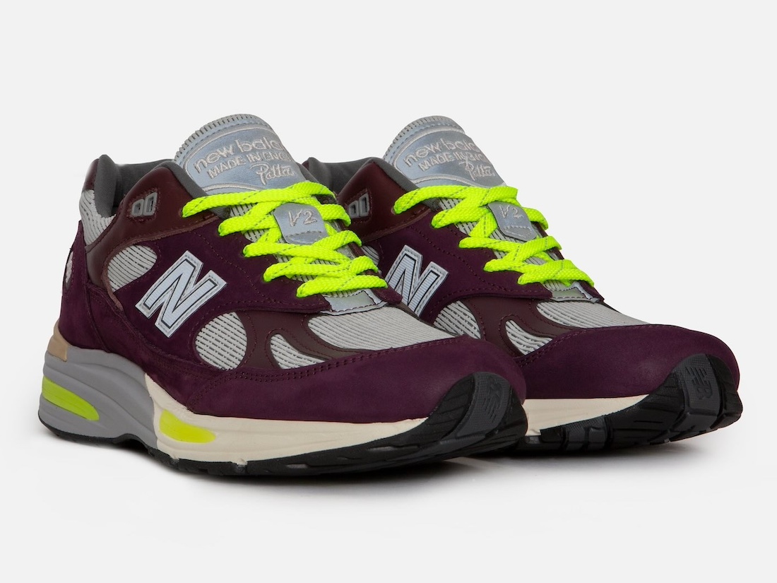 Patta,New Balance,991v2,Pickle  Patta x NB 新联名下月登场！还有店铺专属配色！