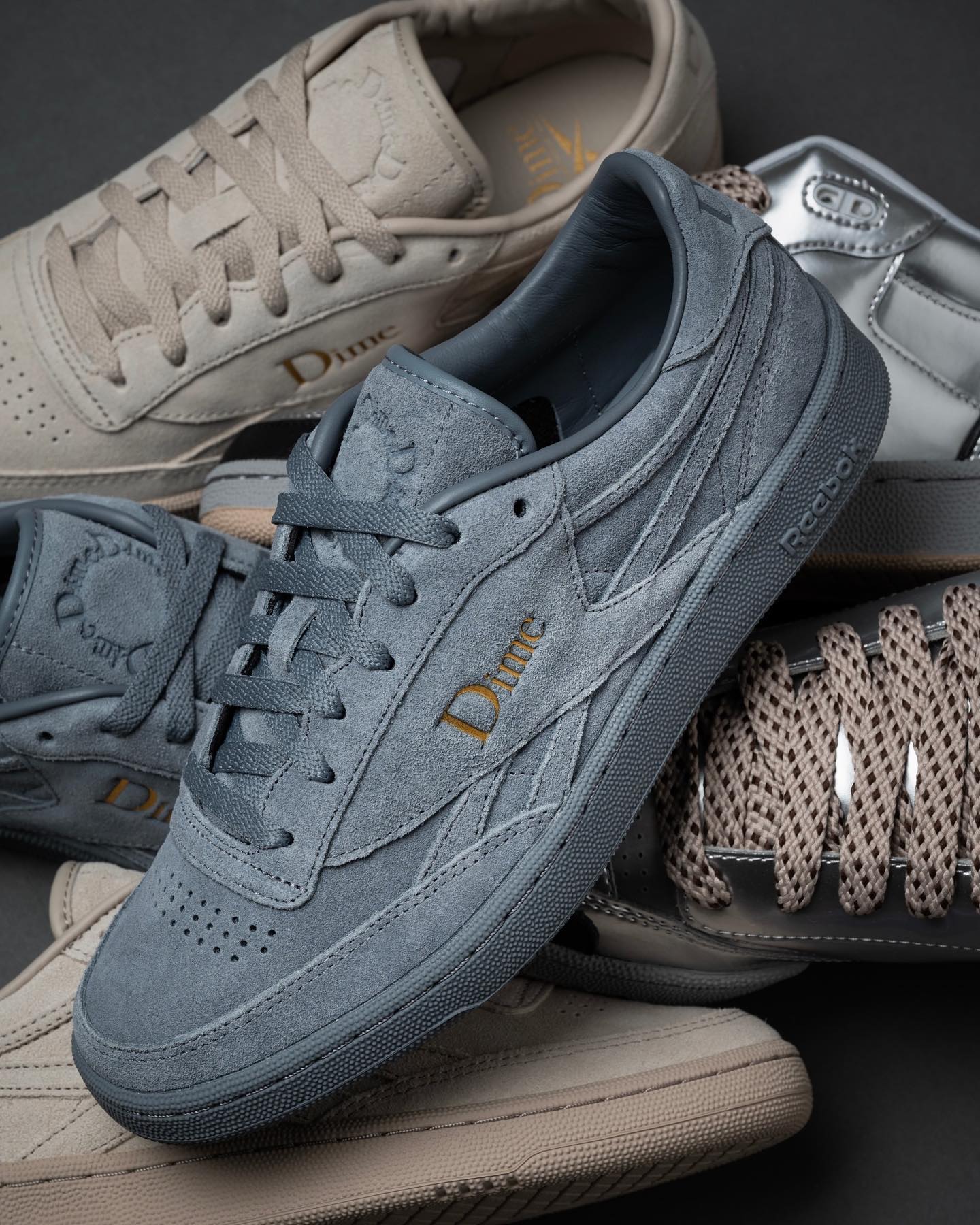 Dime,Reebok,Club C Revenge  Dime x Reebok 新联名周末登场！简约不简单！