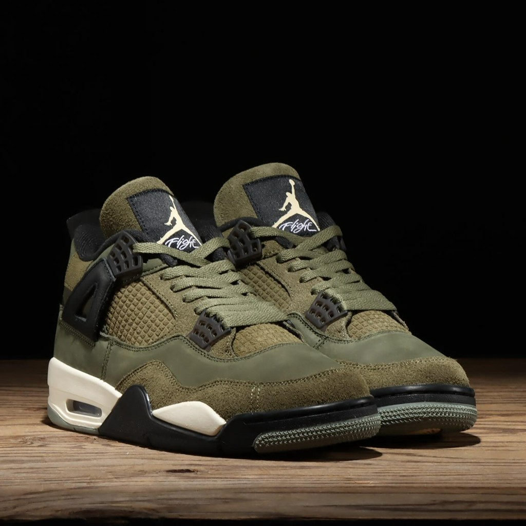Air Jordan 4,Craft,Olive  「小 UNDFTD」AJ4 最新美图！市价居然这个数！