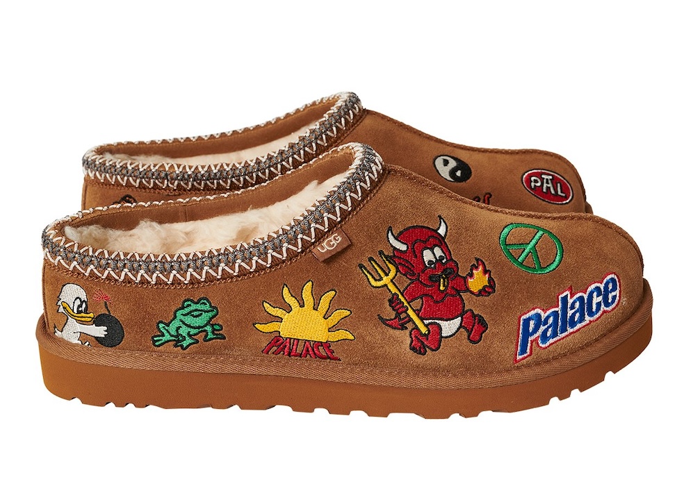 Palace,UGG Tasman Slipper  PALACE x UGG 实物曝光！日期确定！