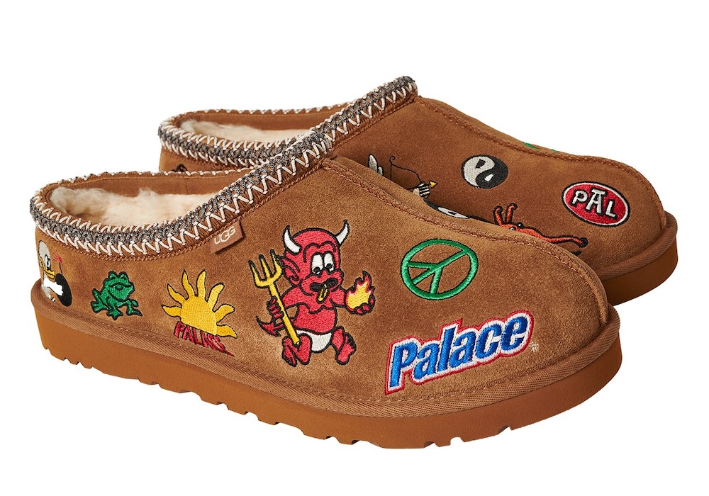 Palace,UGG Tasman Slipper  PALACE x UGG 实物曝光！日期确定！