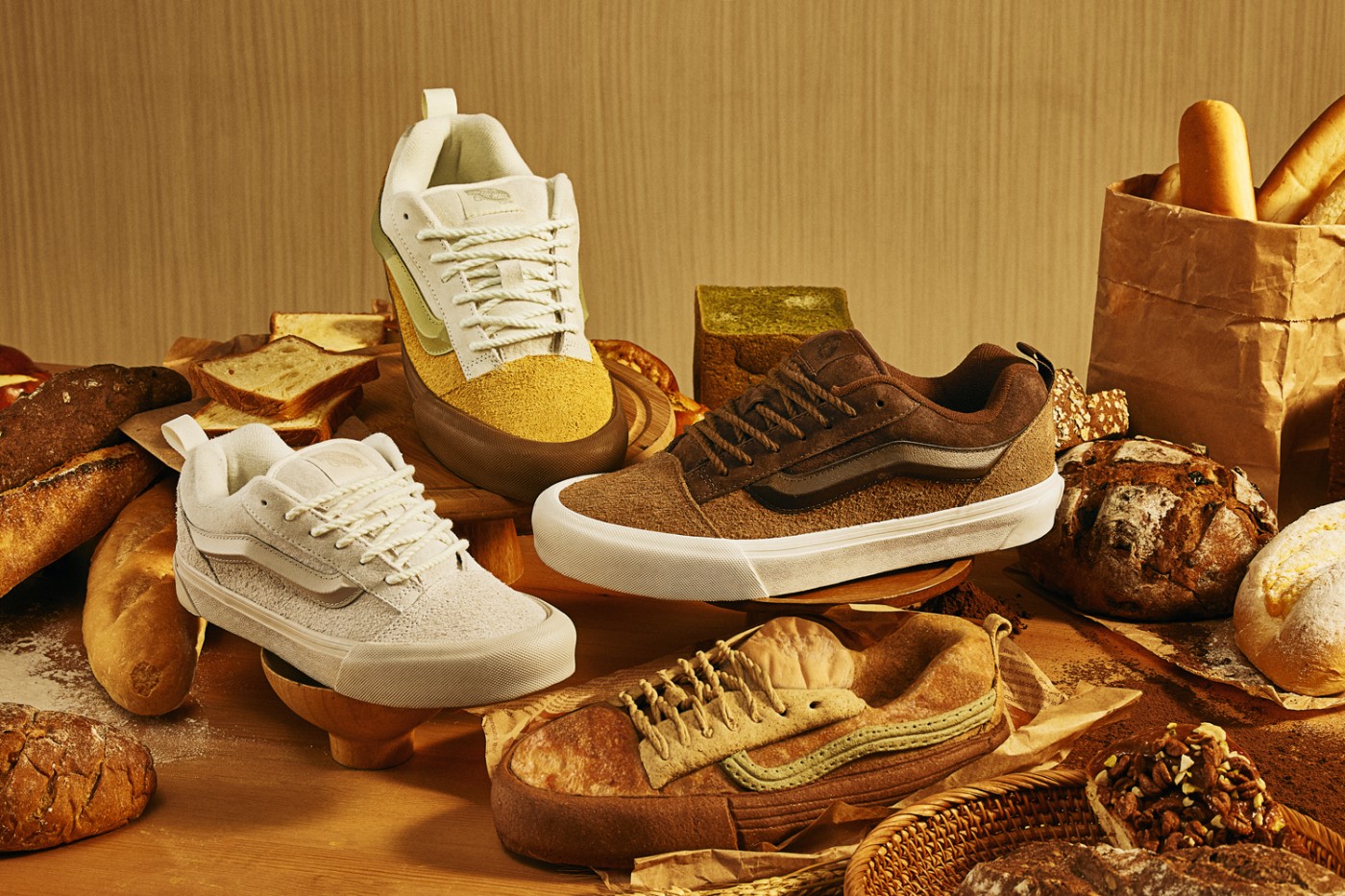 Vans,Knu Skool  Vans「真·面包鞋」悄悄登场！这质感真不错！