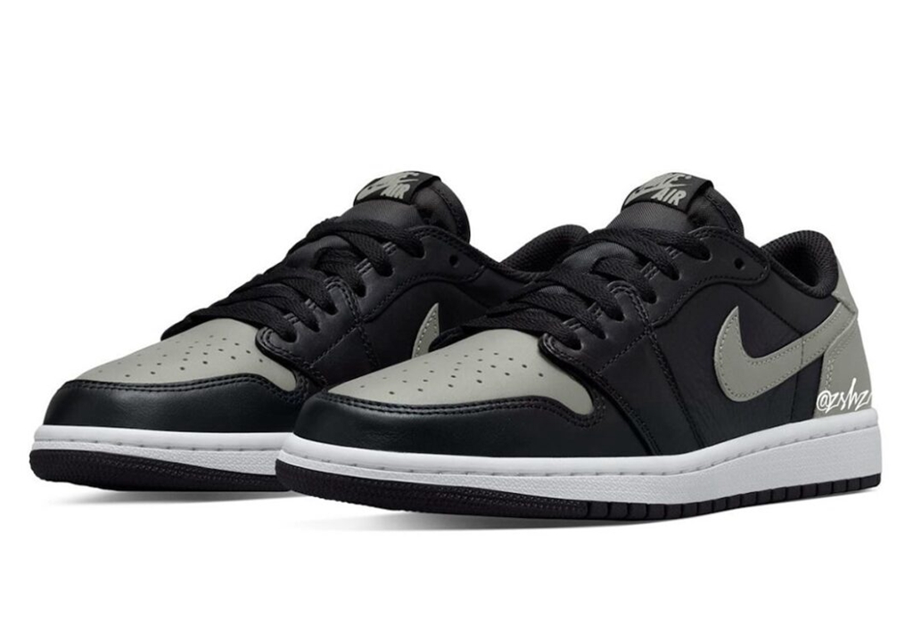 Air Jordan 1 Low OG,Shadow  影子灰 AJ1 最新实物！离登场不远了！