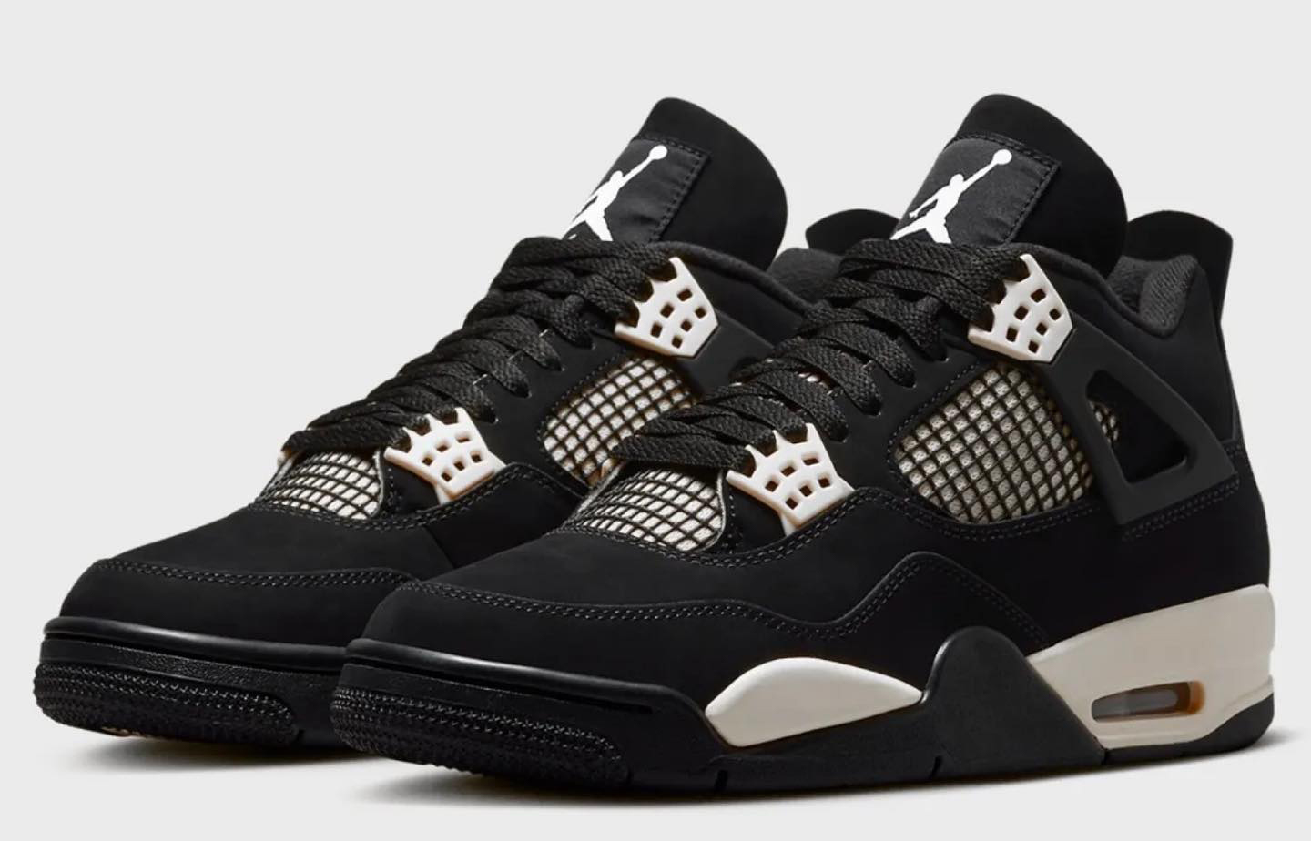 Air Jordan 4 Retro,White Thund  雷公 + 奥利奥！新配色 AJ4 首次亮相！