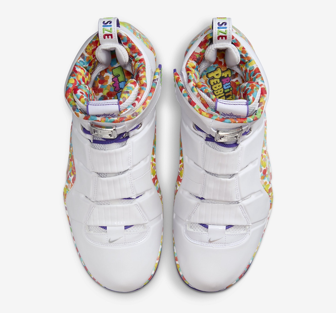 Nike,LeBron 4,LBJ4,Fruity Pebb  上脚抢先看！市价破万「水果麦片」LBJ4 真来了！