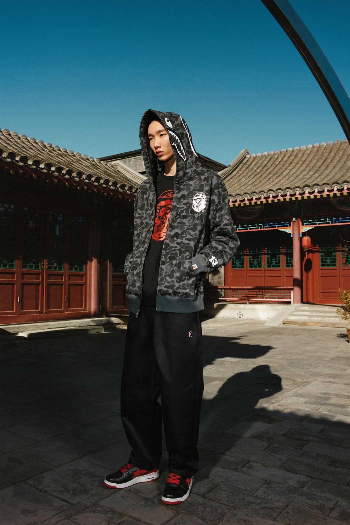 BAPE®,BAPE® SK8 STA,CLUTCH STA  BAPE® 全新「水墨系列」下周登场！这颜值有点东西！