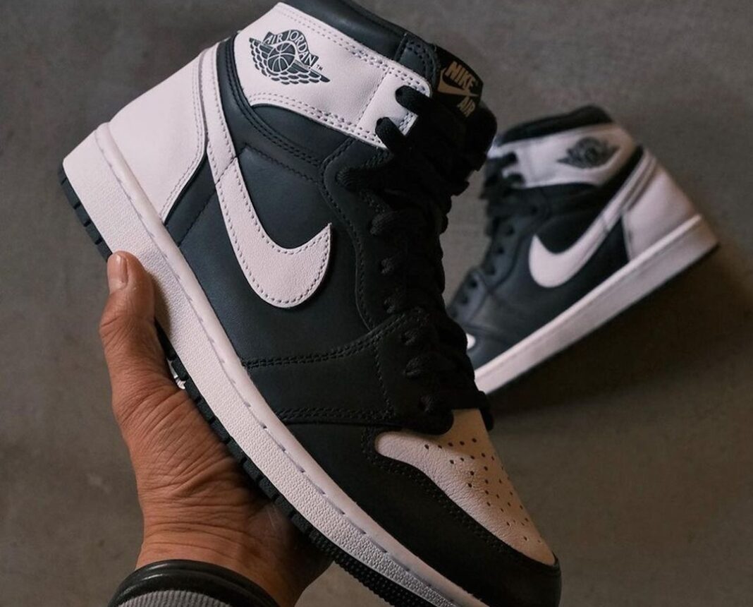 Air Jordan 1 High OG,Reverse P  「反转熊猫」AJ1 实物曝光！你打几分？