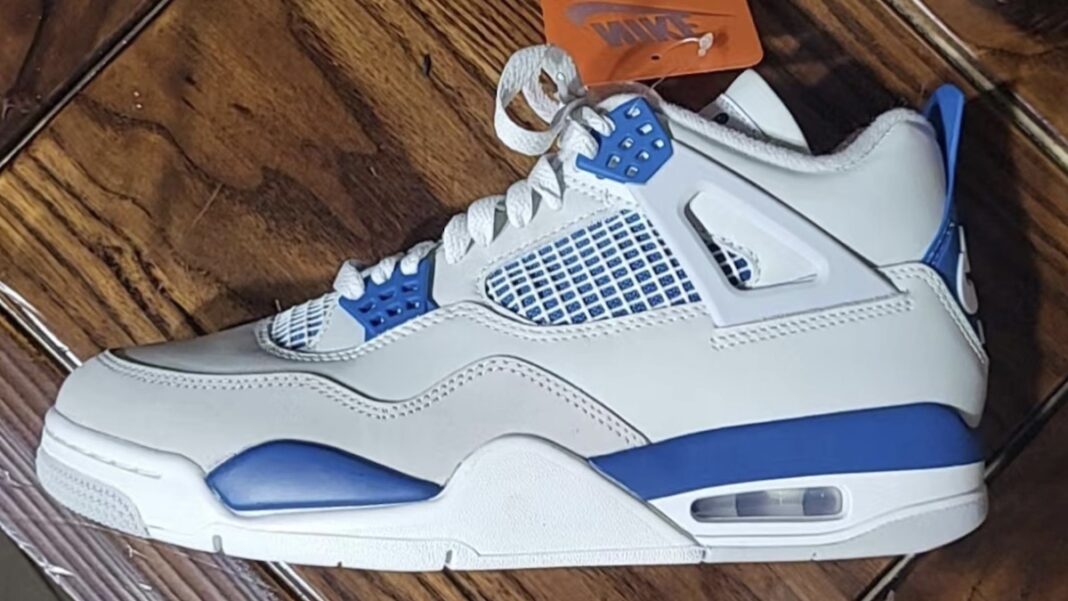 AJ,Air Jordan 4,Military Blue  细节原汁原味！「白蓝」AJ4 完整实物曝光！