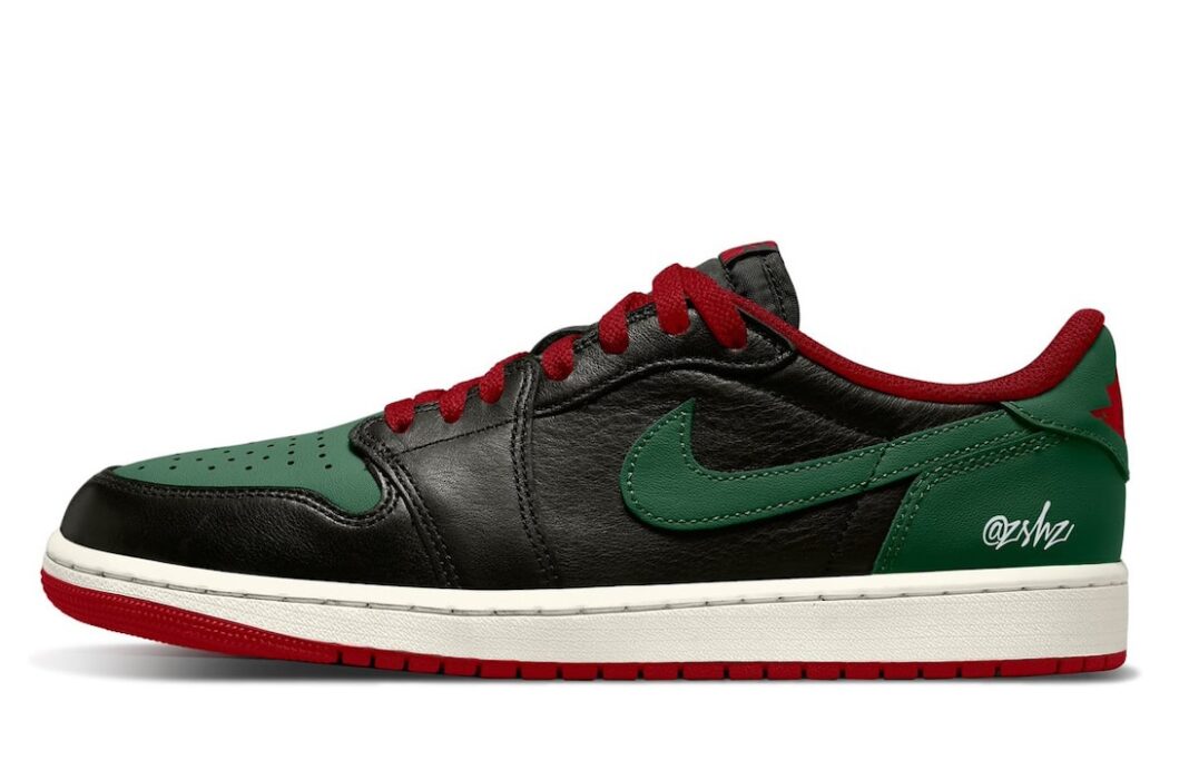AJ,AJ1,Air Jordan 1 Low OG WMN  圣诞配色 AJ1 曝光！这颜值你爱了吗？
