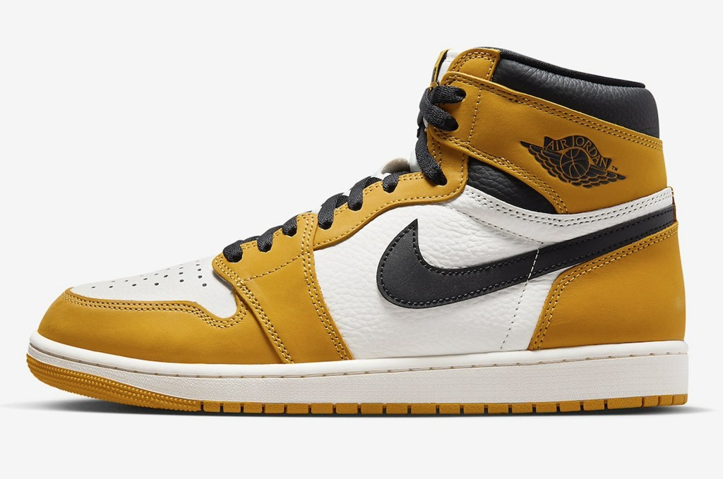 Air Jordan 1 High OG,Yellow Oc  新配色 AJ1 明年登场！官图率先曝光！