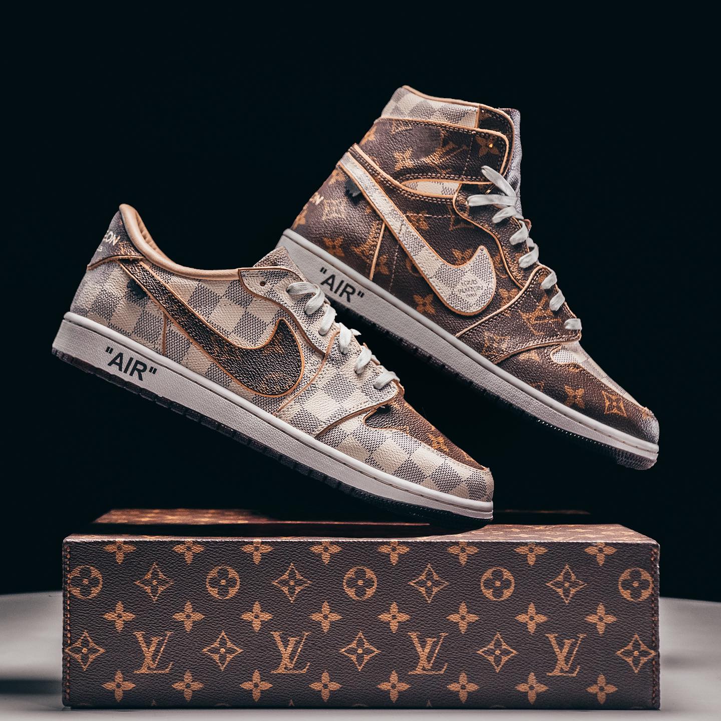 The Shoes Surgeon,Louis Vuitto  LV x Nike 新鞋又来了！质感果然不一般！
