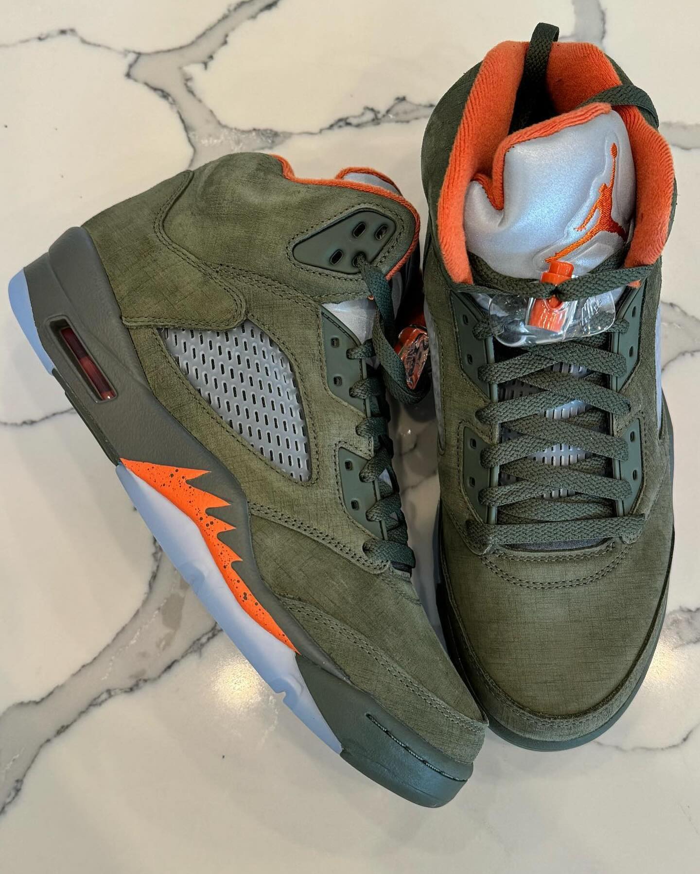 Air Jordan 5,Olive  「橄榄绿」AJ5 最新实物图曝光！日期确定！