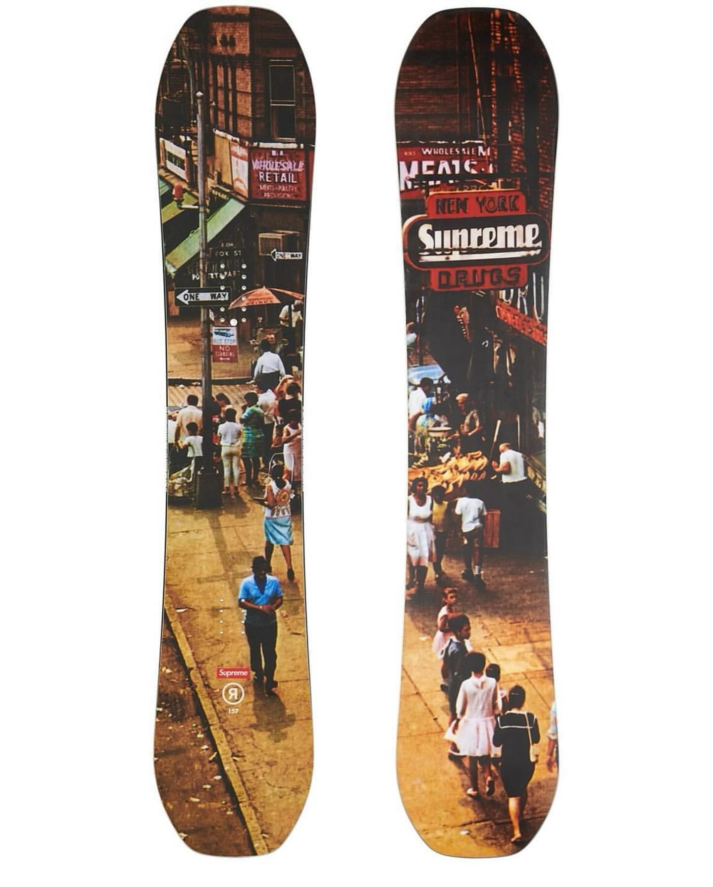 Supreme,RIDE Snowboards  Sup x RIDE Snowboards 新联名曝光！你打几分？