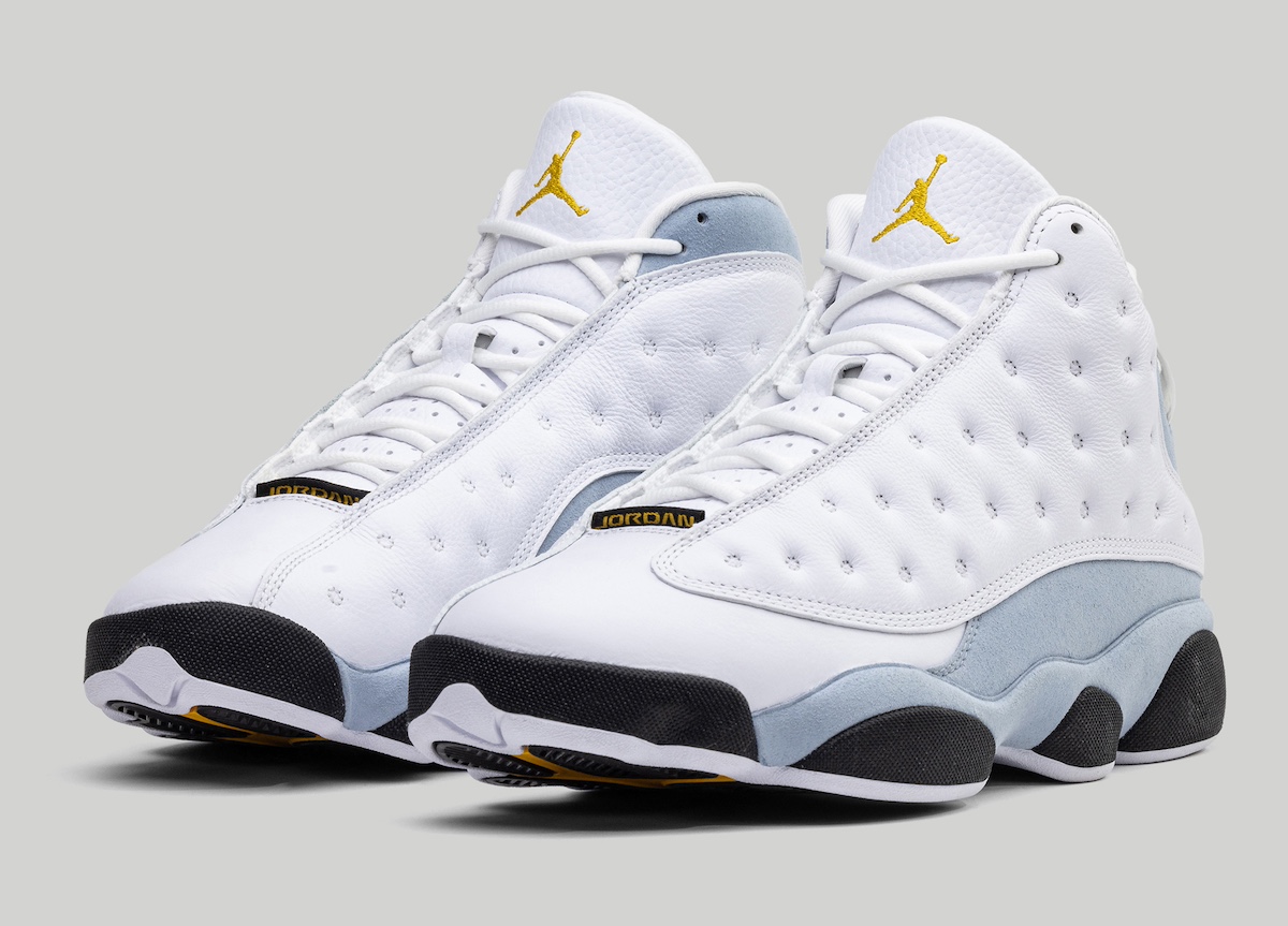 AJ13,Air Jordan 13,Blue Grey,4  「雾霾蓝」颜值太高了！全新配色 AJ13 实物曝光！