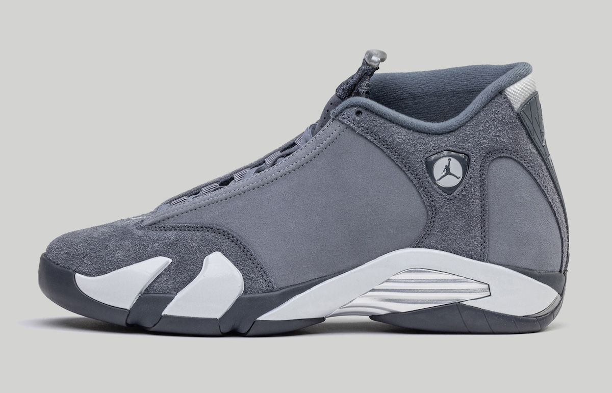 AJ14,Air Jordan 14,Flint Grey,  「火山灰」AJ14 实物曝光！质感、颜值双在线！