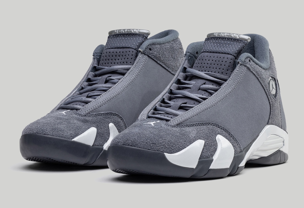 AJ14,Air Jordan 14,Flint Grey,  「火山灰」AJ14 实物曝光！质感、颜值双在线！