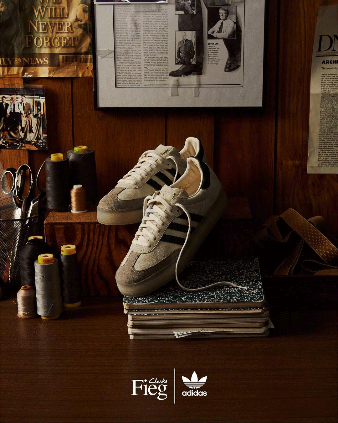 Ronnie Fieg,CLARKS ORIGINALS,a   KITH x 三叶草新联名来了！还有「圣诞配色」！